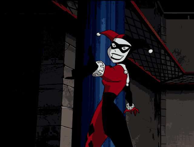 Batgirl Harley Quinn GIF