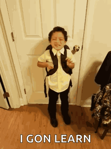 Batigabrielito First Day Of School GIF