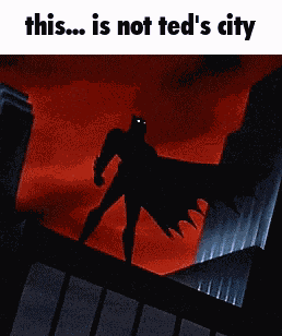 Batman Not Ted GIF
