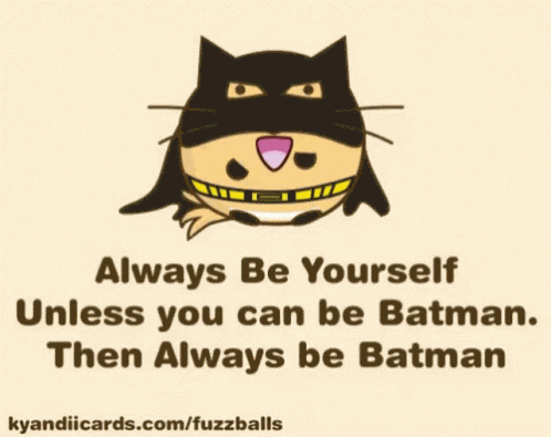 Batman Silly GIF