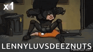 Batman Teabag GIF