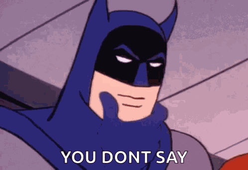 Batman Think GIF