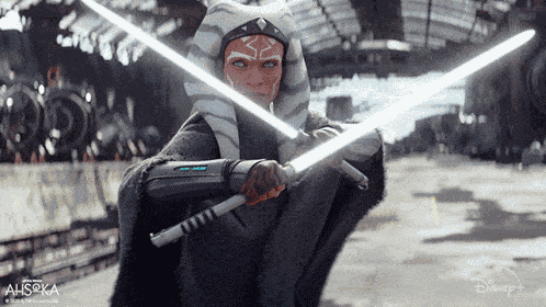Battle Stance Ahsoka Tano GIF