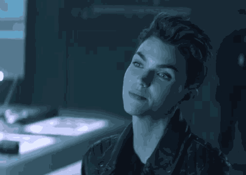 Batwoman Lip Bite GIF