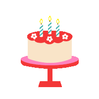 Bday Cake Sticker