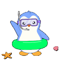 Beach Snorkel Sticker