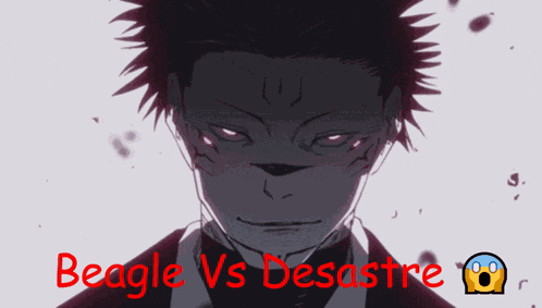 Beagle Vs Desastre Gojo GIF