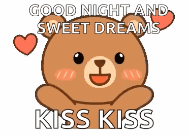 Bear Blowakiss GIF