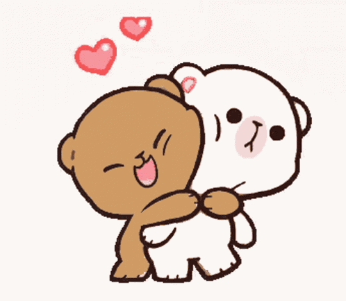 Bear Cute Kiss GIF