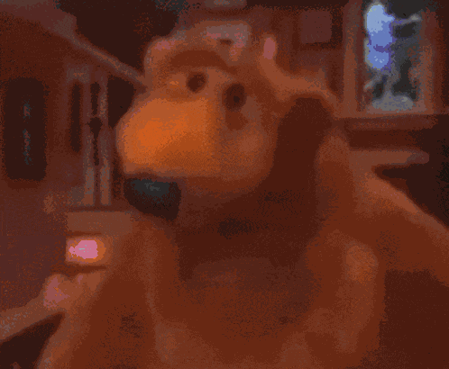 Bear In The Big Blue House Sniff GIF