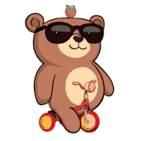 Bearish Go Bears Sticker