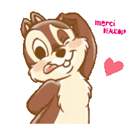 Beaucoup Merci Sticker