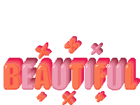 Beautiful Pretty Sticker