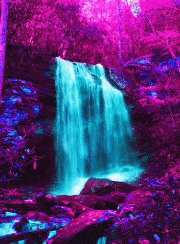 Beautiful Waterfall GIF