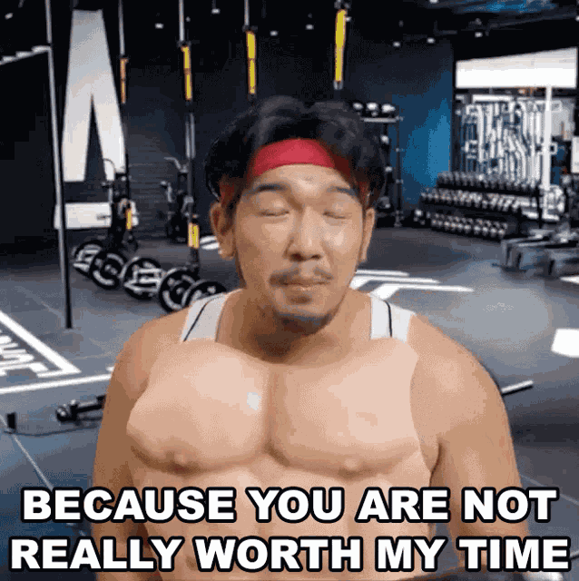 Because You Are Not Really Worth My Time Aiken Chia GIF