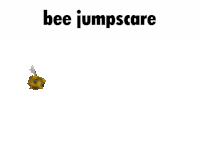 Bee Jumpscare Minecraft Movie Sticker