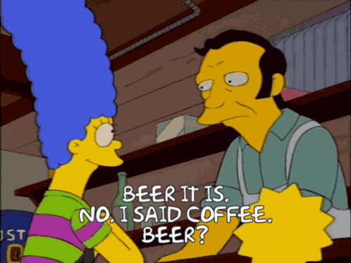 Beer It Is No I Said Coffee GIF
