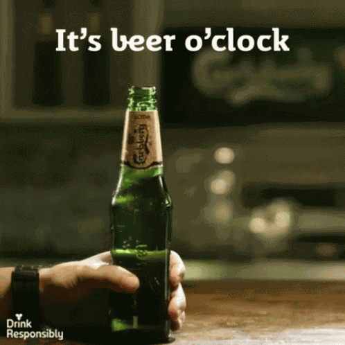 Beer Time Time For Beer GIF