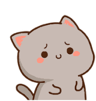 Begging Cat Cat Sticker