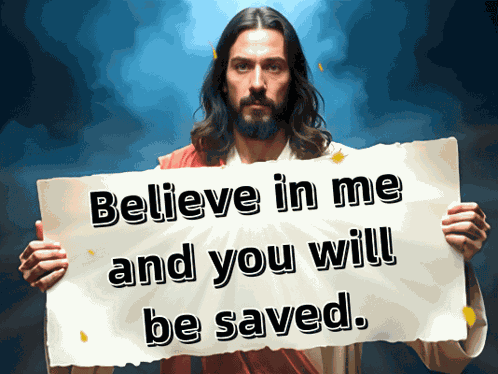 Believe In Jesus Jesus Believe GIF