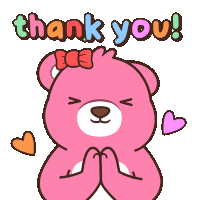 Bella Thank You Sticker