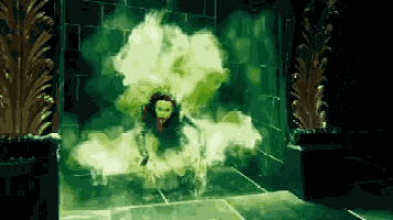 Bellatrix Green Flame GIF