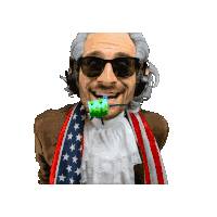 Ben Jammins Party Favor Sticker GIF