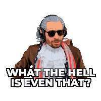 Ben Jammins What The Hell Is Even That Sticker