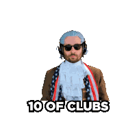 Benjammins 10 Card Sticker