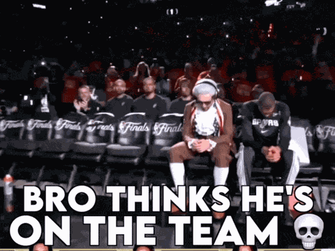 Benjammins Bro Thinks Hes On The Team GIF