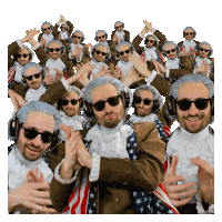 Benjammins Founding Fathers Sticker