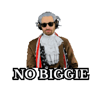 Benjammins No Biggie Sticker