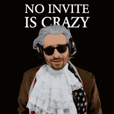 Benjammins No Invite GIF