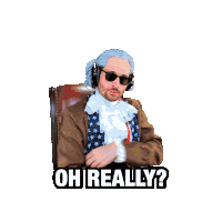 Benjammins Oh Really Sticker