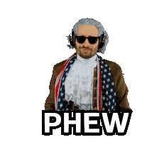 Benjammins Phew Sticker