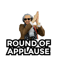 Benjammins Round Of Applause Sticker