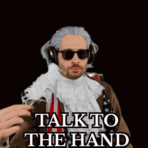 Benjammins Talk To The Hand GIF
