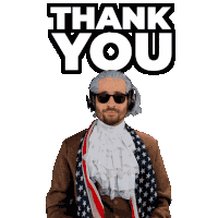 Benjammins Thanks Sticker