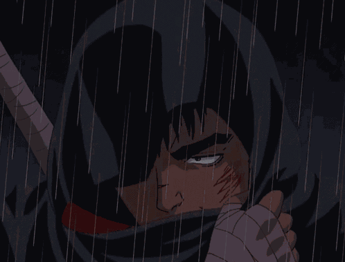 Berserk 1997 Season 2 Fan Pilot Berserk Guts Walking Through The Rain GIF