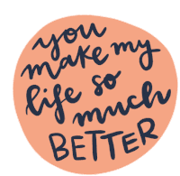 Better Life Friendship Sticker