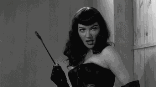 Bettie Page Dreamtravel GIF