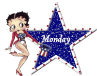 Betty Boop Betty Boop Monday Sticker