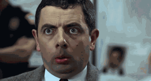 Bh187 Mr Bean GIF
