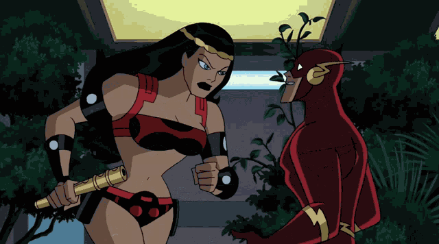 Big Barda Justice League Unlimited GIF