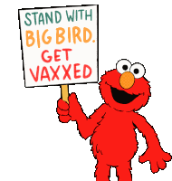Big Bird Grover Sticker