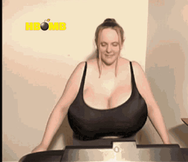 Big Fake Boobs Sexy Chest GIF