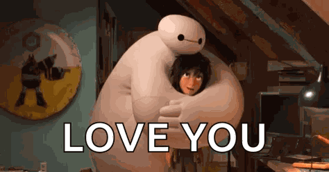 Big Hero Six Hug GIF