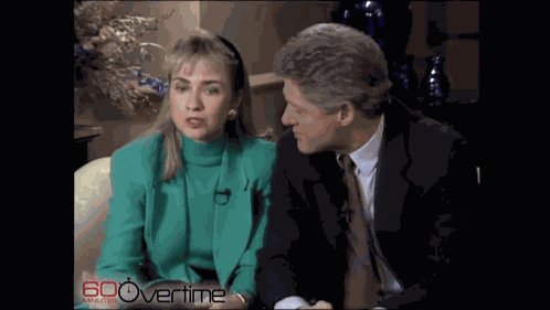 Bill Clinton Hillary Clinton GIF