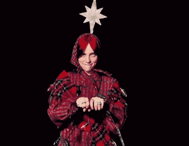 Billie Eilish Christmas GIF