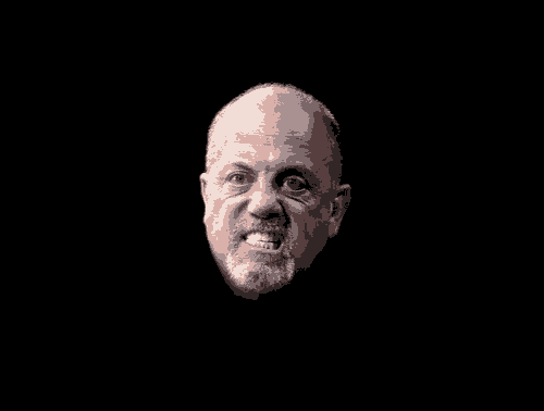 Billy Joel Screensaver GIF